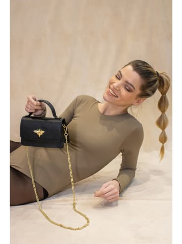 Christian Laurier Leren handtas zwart - (B)19 x (H)11 x (D)7,5 cm