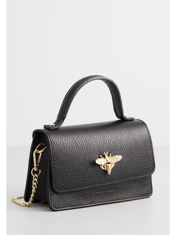 Christian Laurier Leren handtas zwart - (B)19 x (H)11 x (D)7,5 cm