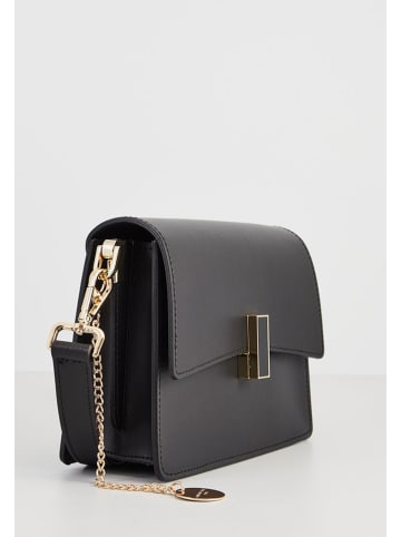 Christian Laurier Leder-Umhängetasche "Emma" in Schwarz - (B)28 x (H)19 x (T)9,5 cm