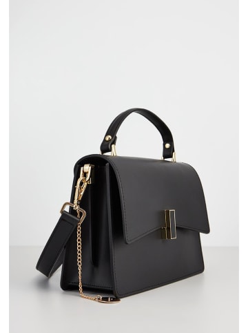 Christian Laurier Leren handtas "Emma" zwart - (B)28 x (H)19 x (D)9,5 cm