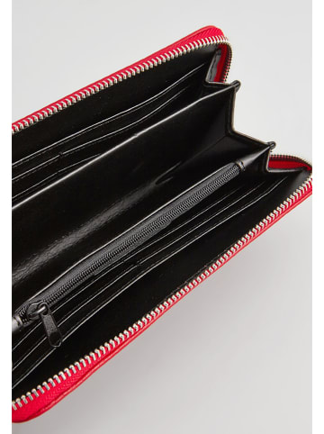 Christian Laurier Leren portemonnee "Mony" rood - (B)19,5 x (H)10,5 x (D)3 cm