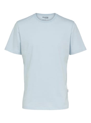SELECTED HOMME Koszulka "Aspen" w kolorze błękitnym