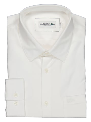 Lacoste Hemd - Regular fit - in Weiß