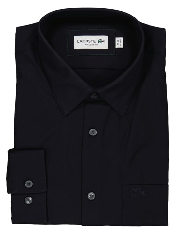 Lacoste Blouse - regular fit - donkerblauw