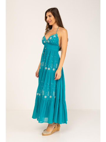 Peace & Love Sukienka w kolorze niebieskim