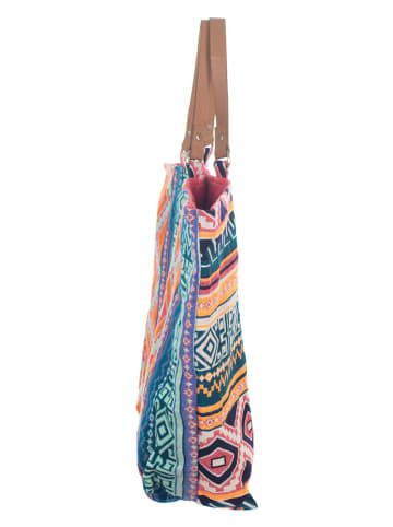 Isla Bonita by SIGRIS Skórzana torebka ze wzorem - 60 x 40 x 12 cm