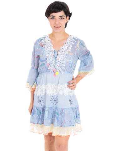Isla Bonita by SIGRIS Kleid in Hellblau