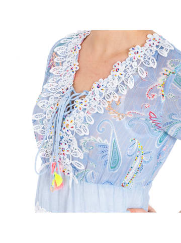 Isla Bonita by SIGRIS Kleid in Hellblau