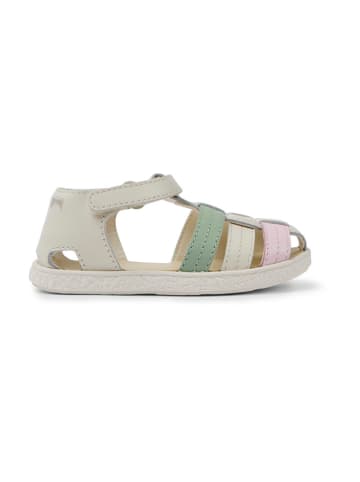 Camper Leren enkelsandalen "Miko" crème