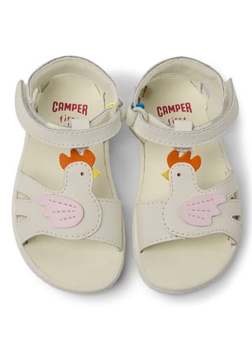Camper Leren sandalen "Miko" crème