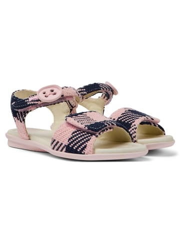 Camper Sandalen "TWS" in Rosa/ Schwarz