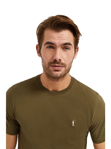Polo Club Shirt in Dunkeloliv