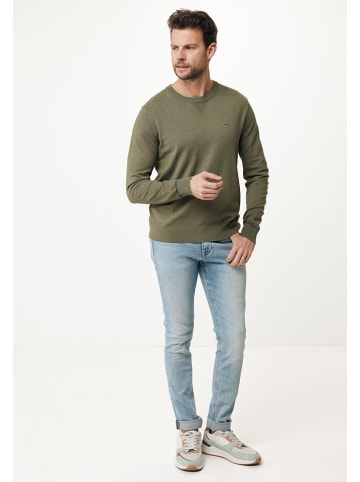 Mexx Sweter "Brian" w kolorze oliwkowym