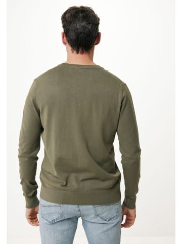 Mexx Sweter "Brian" w kolorze oliwkowym