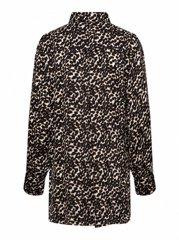 &Co Woman Blouse "Bowien" zwart/lichtbruin