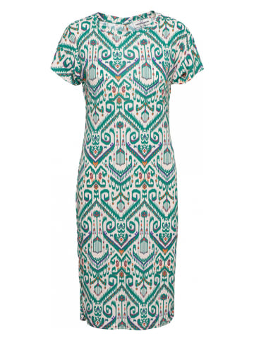 &Co Woman Jurk groen/crème