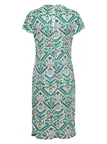 &Co Woman Jurk groen/crème