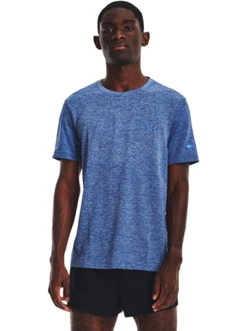 Under Armour Hardloopshirt "Seamless Stride" blauw