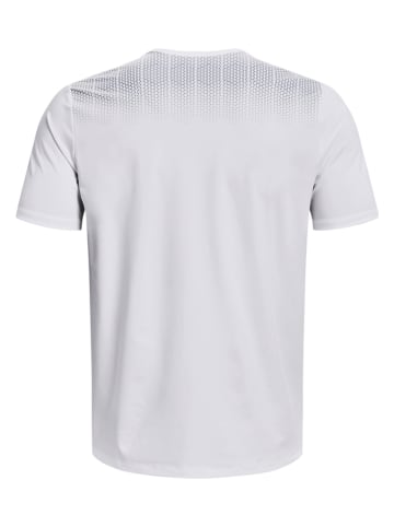 Under Armour Koszulka sportowa "Armourprint" w kolorze białym