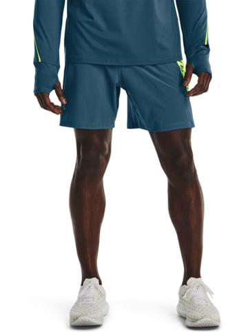 Under Armour Szorty "Launch Elite 7" w kolorze morskim do biegania