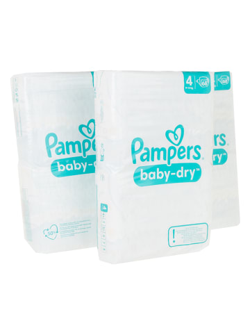 Pampers Pieluszki (204 szt.) "Baby Dry" - rozmiar 4, 9-14 kg