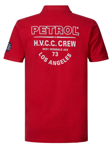 Petrol Industries Koszulka polo w kolorze czerwonym
