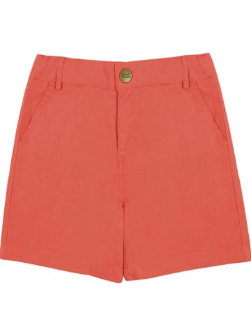 bonnet à pompon Shorts in Orange