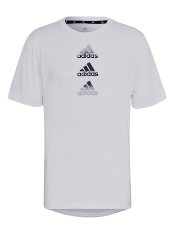 adidas Koszulka funkcyjna w kolorze białym