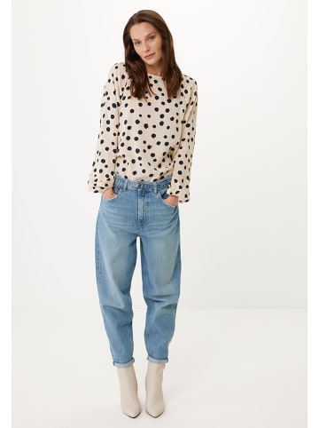 Mexx Bluse in Creme/ Schwarz