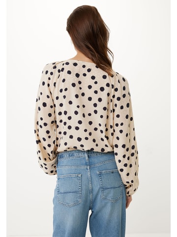 Mexx Bluse in Creme/ Schwarz