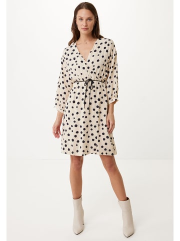 Mexx Kleid in Creme/ Schwarz
