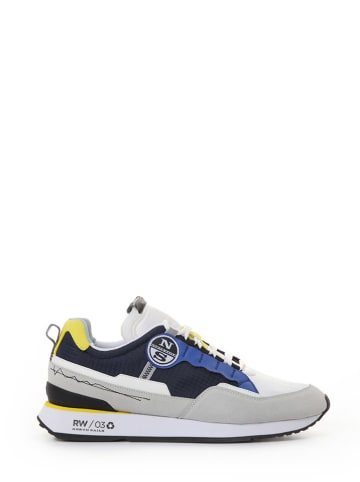 North Sails Sneakers lichtgrijs/donkerblauw