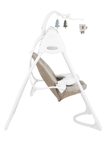 Graco Babyschaukel "Lovin Hug" in Beige/ Weiß