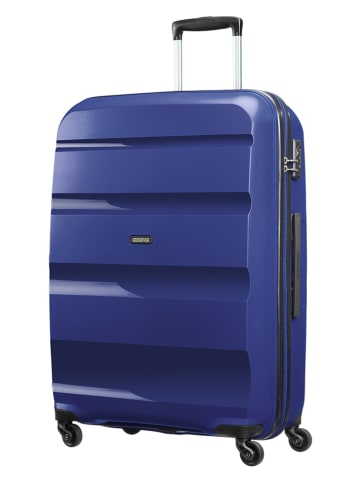 American Tourister Hardcase-trolley "Spinner L" donkerblauw - (B)54 x (H)75 x (D)29 cm