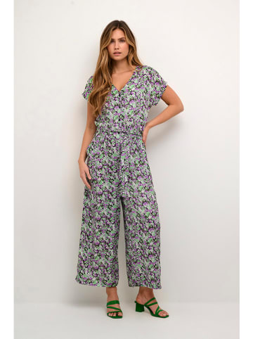 Kaffe Jumpsuit "Lorania" groen/paars