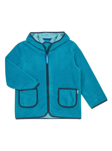 finkid Fleece vest "Tonttu" blauw