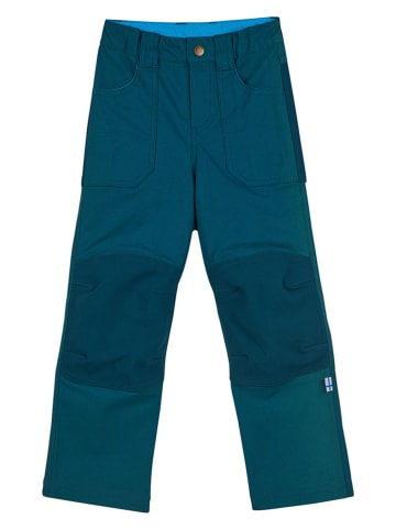 finkid Spodnie funkcyjne "Kalle" w kolorze ciemnozielonym
