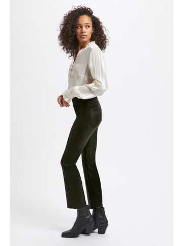 Kaffe Kunstleren broek "Ada" zwart