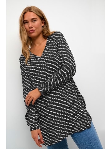 Kaffe Tunika w kolorze czarnym