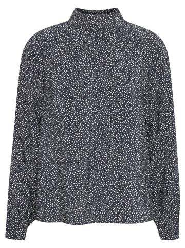 Soaked in Luxury Blouse "Kamira" donkerblauw