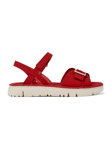 Camper Leder-Sandalen "Oruga" in Rot