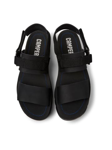 Camper Haksandalen "Oruga Up" zwart