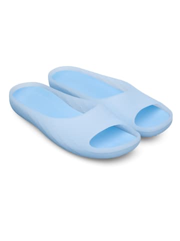 Camper Slippers "Wabi" lichtblauw