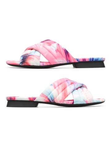 Camper Slippers "TWS" lichtroze/meerkleurig