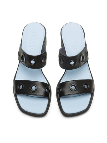 Camper Leren slippers "Meda" zwart