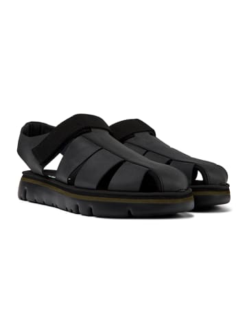 Camper Halbsandalen "Oruga" in Schwarz