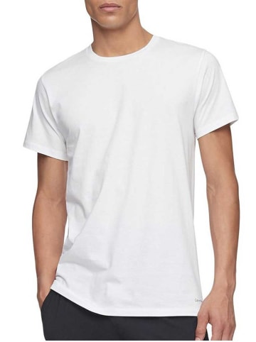 CALVIN KLEIN UNDERWEAR Koszulki (3 szt.) w kolorze białym