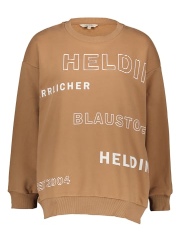 Herrlicher Sweatshirt in Hellbraun