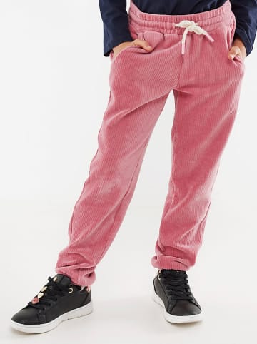 Mexx Spodnie sztruksowe w kolorze jasnoróżowym