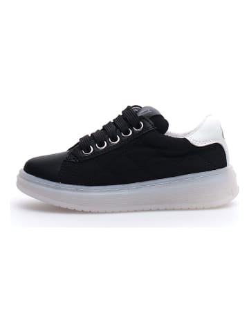 Naturino Skórzane sneakersy w kolorze czarnym